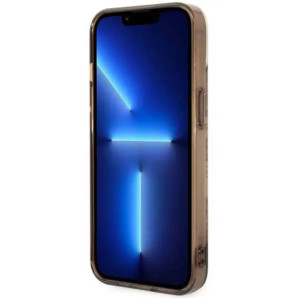 Guess GUHCP14MHGPLHC iPhone 14 Plus 6.7’’ ocher hardcase Porcelain Collection - Cell phone cases and covers<<<HurtelXML