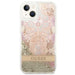 Guess GUHCP14MLFLSD iPhone 14 Plus 6.7’’ gold/gold hardcase Paisley Liquid Glitter - Cell phone cases