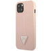 Guess GUHCP14MPSATLP iPhone 14 Plus 6,7 ’pink / pink hardcase SaffianoTriangle Logo - Cell phone cases