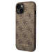 Guess GUHCP14SG4GFBR iPhone 14 6.1 ’brown / brown hard case 4G Metal Gold Logo - Cell phone cases and covers<<<HurtelXML