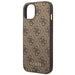 Guess GUHCP14SG4GFBR iPhone 14 6.1 ’brown / brown hard case 4G Metal Gold Logo - Cell phone cases and covers<<<HurtelXML