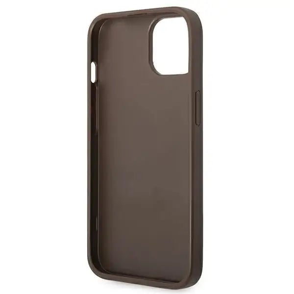 Guess GUHCP14SG4GFBR iPhone 14 6.1 ’brown / brown hard case 4G Metal Gold Logo - Cell phone cases and covers<<<HurtelXML