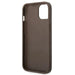 Guess GUHCP14SG4GFBR iPhone 14 6.1 ’brown / brown hard case 4G Metal Gold Logo - Cell phone cases and covers<<<HurtelXML