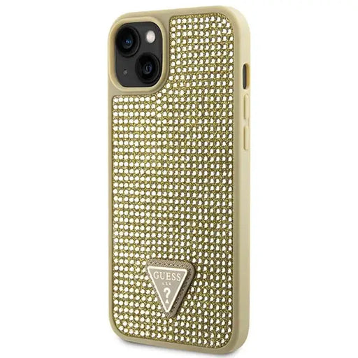 Guess GUHCP14SHDGTPD iPhone 14 6.1’’ gold/gold hardcase Rhinestone Triangle - Cell phone cases and covers<<<HurtelXML