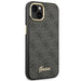 Guess GUHCP14SHG4SHK iPhone 14 6.1 ’black / black hard case 4G Vintage Gold Logo - Cell phone cases