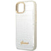 Guess GUHCP14SHGCRHS iPhone 14 6.1 ’silver / silver hardcase Croco Collection - Cell phone cases and covers<<<HurtelXML