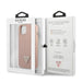 Guess GUHCP14SPSATLP iPhone 14 6.1 ’pink / pink hardcase SaffianoTriangle Logo - Cell phone cases and covers<<<HurtelXML