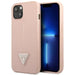 Guess GUHCP14SPSATLP iPhone 14 6.1 ’pink / pink hardcase SaffianoTriangle Logo - Cell phone cases and covers<<<HurtelXML