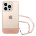 Guess GUHCP14XHGCOHP iPhone 14 Pro Max 6.7’’ pink/pink hardcase Translucent Pearl Strap - Cell phone cases