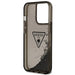 Guess GUHCP14XLFCTPK iPhone 14 Pro Max 6.7’’ black/black hardcase Liquid Glitter Palm Collection - Cell phone cases