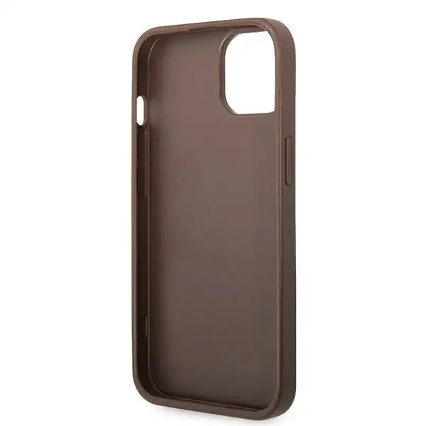 Guess GUHCP15M4GMGBR iPhone 15 Plus 6.7’’ brown/brown hardcase 4G Big Metal Logo - Cell phone cases