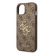 Guess GUHCP15M4GMGBR iPhone 15 Plus 6.7’’ brown/brown hardcase 4G Big Metal Logo - Cell phone cases