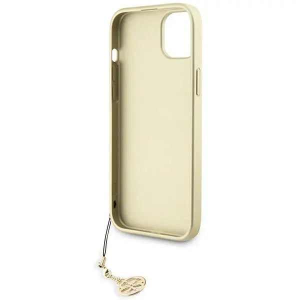 Guess GUHCP15MGF4GBR iPhone 15 Plus 6.7’’ brown/brown hardcase 4G Charms Collection - Cell phone cases