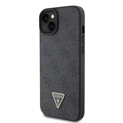 Guess GUHCP15MP4TDSCPK iPhone 15 Plus 6.7’’ black/black hardcase Crossbody 4G Metal Logo - Cell phone cases
