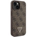 Guess GUHCP15MP4TDSCPW iPhone 15 Plus 6.7’’ brown/brown hardcase Crossbody 4G Metal Logo - Cell phone cases