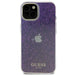 Guess GUHCP15SHDECMP iPhone 15 6.1’’ pink/pink hardcase IML Faceted Mirror Disco Iridescent - Cell phone cases