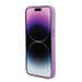 Guess GUHCP15SP4EPMU iPhone 15 6.1’’ purple/light purple hardcase Leather 4G Stamped - Cell phone cases