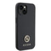 Guess GUHCP15SPS4DGPK iPhone 15 6.1’’ black/black hardcase Strass Metal Logo - Cell phone cases and covers<<<HurtelXML