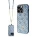 Guess GUHCP15XP4TDSCPB iPhone 15 Pro Max 6.7’’ blue/blue hardcase Crossbody 4G Metal Logo - Cell phone cases