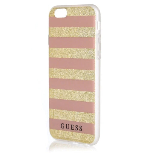 Guess GUHCP6STGPI iPhone 6/6S pink hardcase Ethnic Chic Stripes 3D - Cell phone cases and covers<<<HurtelXML