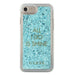 Guess GUHCP7GLUQBL iPhone 6/7/8 /SE 2020 / SE 2022 blue/blue hard case Liquid Glitter Party - Cell phone cases