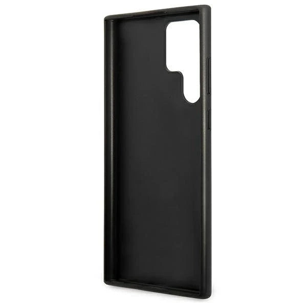 Guess GUHCS22LG4GFGR S22 Ultra S908 szary/grey hard case 4G Metal Gold Logo - Cell phone cases and covers<<<HurtelXML