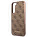 Guess GUHCS22SG4GFBR S22 S901 brązowy/brown hard case 4G Metal Gold Logo - Cell phone cases and covers<<<HurtelXML