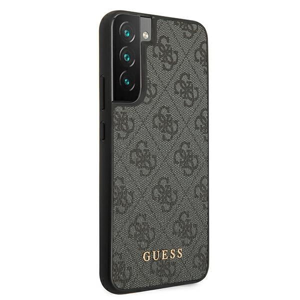Guess GUHCS22SG4GFGR S22 S901 gray/gray hard case 4G Metal Gold Logo - Cell phone cases and covers<<<HurtelXML