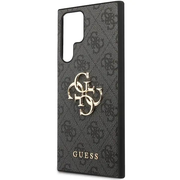 Guess GUHCS23L4GMGGR S23 Ultra S918 grey/grey hardcase 4G Big Metal Logo - Cell phone cases and covers<<<HurtelXML