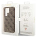 Guess GUHCS23LGF4GBR S23 Ultra S918 brown/brown hardcase 4G Charms Collection - Cell phone cases and covers<<<HurtelXML
