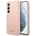 Guess GUHCS23MLSLMGPP S23+ S916 pink/pink hardcase Silicone Script Metal Logo - Cell phone cases and covers<<<HurtelXML