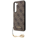 Guess GUHCS23SGF4GBR S23 S911 brown/brown hardcase 4G Charms Collection - Cell phone cases and covers<<<HurtelXML