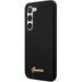 Guess GUHCS23SSLSMK S23 S911 black/black hardcase Silicone Vintage Gold Logo - Cell phone cases and covers<<<HurtelXML