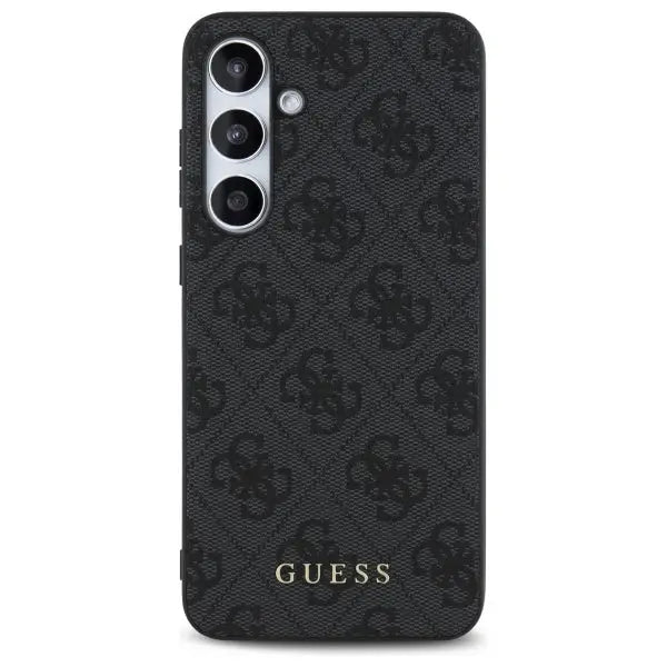 Guess GUHCS24FEG4GFGR S24 FE S721 gray/gray hardcase 4G Metal Gold Logo - Cell phone cases and covers<<<HurtelXML