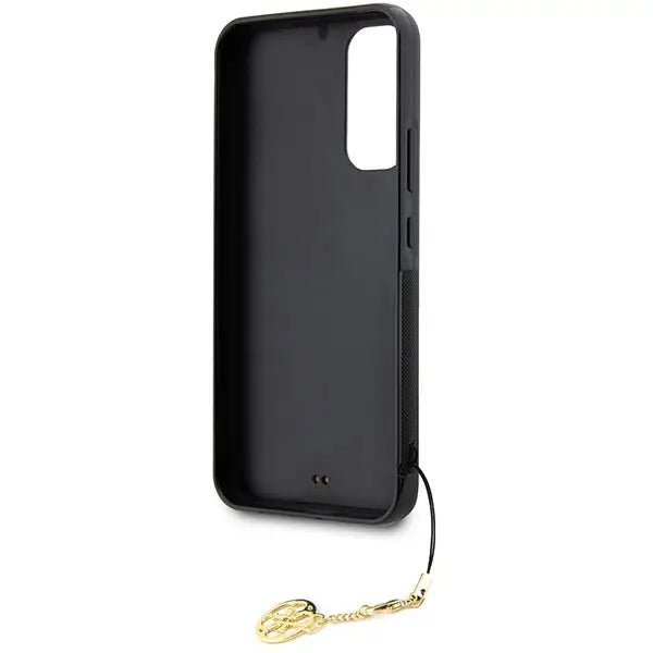 Guess GUHCSA34GF4GBR A34 5G A346 brown/brown hardcase 4G Charms Collection - Cell phone cases and covers<<<HurtelXML