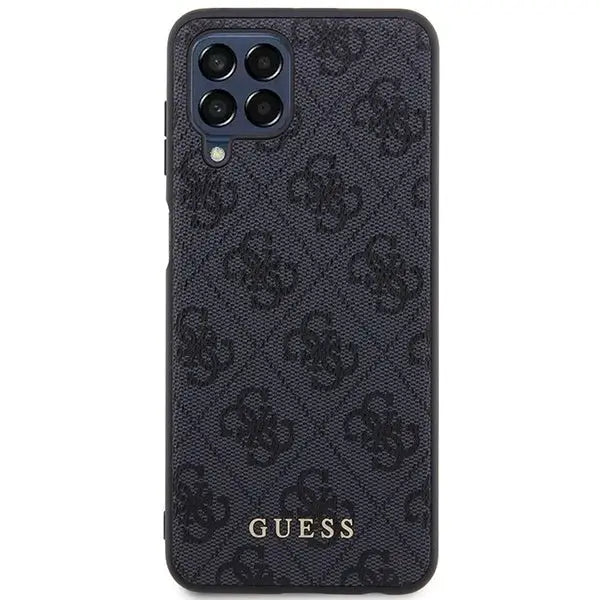 Guess GUHCSM33G4GFGR M33 5G M336 grey/grey hard case 4G Metal Gold Logo - Cell phone cases and covers<<<HurtelXML