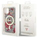 Guess GUHMN61HCFWSA iPhone 11 / Xr 6.1’’ green/khaki hardcase Flower MagSafe - Cell phone cases and covers<<<HurtelXML