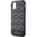 Guess GUHMN61HGCFSEK iPhone 11 / Xr 6.1’’ black/black hardcase GCube Stripes MagSafe - Cell phone cases
