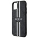 Guess GUHMN61P4RPSK iPhone 11 / Xr black/black hardcase 4G Printed Stripes MagSafe - Cell phone cases