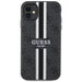 Guess GUHMN61P4RPSK iPhone 11 / Xr black/black hardcase 4G Printed Stripes MagSafe - Cell phone cases