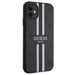 Guess GUHMN61P4RPSK iPhone 11 / Xr black/black hardcase 4G Printed Stripes MagSafe - Cell phone cases