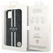 Guess GUHMN61P4RPSK iPhone 11 / Xr black/black hardcase 4G Printed Stripes MagSafe - Cell phone cases
