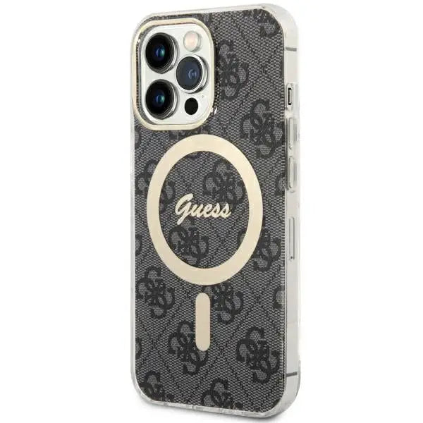 Guess GUHMP13LH4STK iPhone 13 Pro / 13 6.1’’ black/black hardcase 4G MagSafe - Cell phone cases and covers<<<HurtelXML