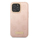 Guess GUHMP13LSAPSTP iPhone 13 Pro / 13 6.1’’ pink/pink hardcase Peony Logo Plate MagSafe - Cell phone cases