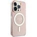 Guess GUHMP14LHCMCGP iPhone 14 Pro 6.1’’ pink/pink hardcase Glitter Gold MagSafe - Cell phone cases