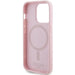 Guess GUHMP14LPSAHMCP case for iPhone 14 Pro - pink Saffiano MagSafe - Cell phone cases and covers<<<HurtelXML