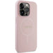 Guess GUHMP14LPSAHMCP case for iPhone 14 Pro - pink Saffiano MagSafe - Cell phone cases and covers<<<HurtelXML