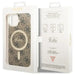 Guess GUHMP14MH4STW iPhone 14 Plus 6.7’’ brown/brown hardcase 4G MagSafe - Cell phone cases and covers<<<HurtelXML