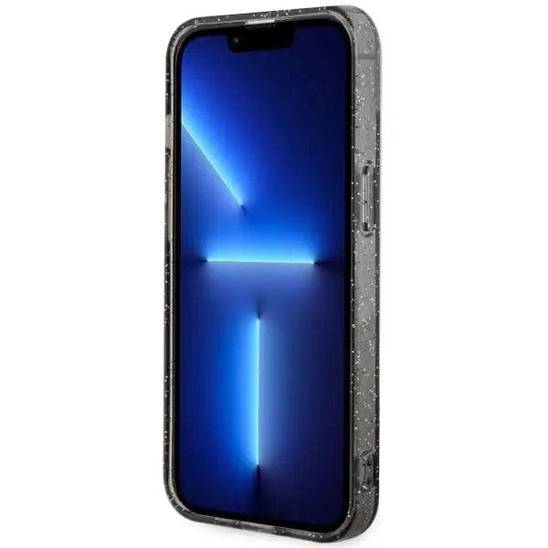 Guess GUHMP14MHCMCGK iPhone 14 Plus 6.7’’ black/black hardcase Glitter Gold MagSafe - Cell phone cases