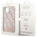 Guess GUHMP14SHGCFSEP iPhone 14 6.1’’ pink/pink hard case GCube Stripes MagSafe - Cell phone cases